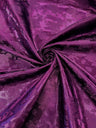 Big Rose Jacquard Satin Fabric - Floral Brocade Jacquard, 58" Width (1 Yard)