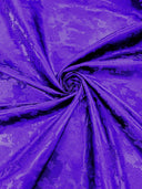 Big Rose Jacquard Satin Fabric - Floral Brocade Jacquard, 58" Width (1 Yard)