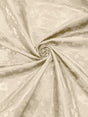 Big Rose Jacquard Satin Fabric - Floral Brocade Jacquard, 58" Width (1 Yard)