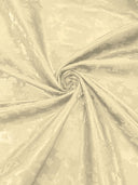 Big Rose Jacquard Satin Fabric - Floral Brocade Jacquard, 58" Width (1 Yard)