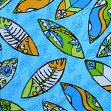 Microfiber Boardshort Fabric Big Kahuna Print
