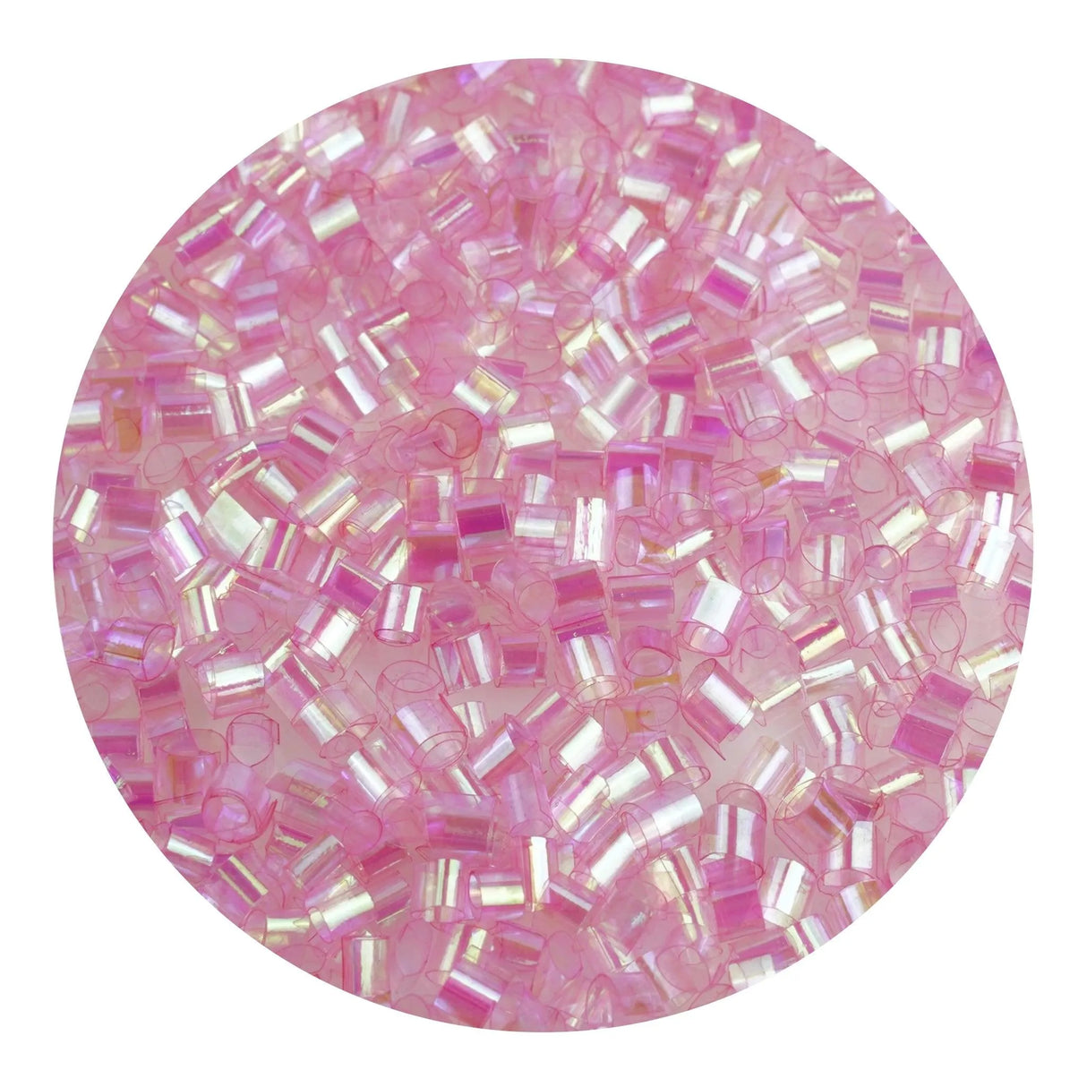 Bingsu Beads - Iridescent Pink (3.25 oz Bag)