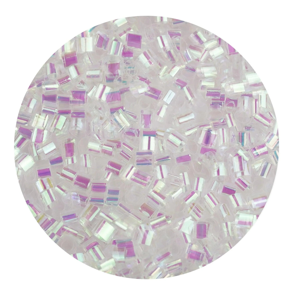 Bingsu Beads - Iridescent White (3.25 oz Bag)