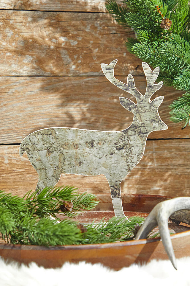 Birch Paper Standing Deer