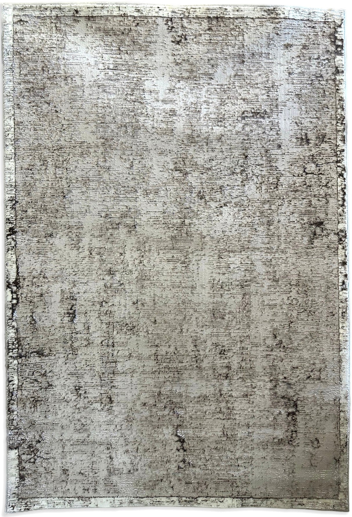 Color-Changing Polyester Viscose Blend Area Rug - Flat Weave, 100% Polyester / Machine Made / Made In Turkey, 5' 2" X 7' 5", 7' 8" X 10' 8" (1 Unit)