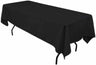 Polyester Rectangular Tablecloth 60x144 Inch – Durable Reusable Table Linen for Weddings, Parties, Banquets & Events