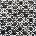 1 yarda de tela de encaje raschel floral francés 100% poliéster para ropa 58/60 pulgadas de ancho