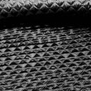 Polyester Quilted Padded Fabric - Quilted Padded Design, Black, Gold, Pink, Red, White, Yellow, 58-60" Width (1 Yard)