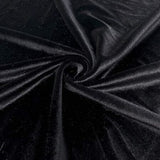 1 Yard Stretch Velvet Fabric Silky Soft 4 Way Stretch for Apparel Costumes 58/60 Inch Width