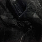 1 Yard Fabric Collections Inc. Sparkle Crystal Sheer Organza, 60? Wide 100% Polyester Shiny Fabric