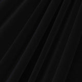 1 Yard Solid Stretch Velvet Fabric Silky Soft 4 Way Stretch for Apparel 58/60 Inch Width