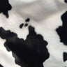 Cow Velboa Faux Fur Fabric - Brown Cow Print, 58"/60" Width (1 Yard)