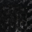 Black Minky Rosebud Polyester Fabric - Black Rosebud Texture, 58-60" Width (1 Yard)