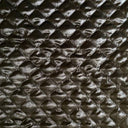 Quilted Fabric Polyester Fabric - Black/White Diamond Shape, 60" Width
