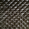 Quilted Fabric Polyester Fabric - Black/White Diamond Shape, 60" Width