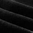 Black Ultra Soft Bunny Minky Fabric,