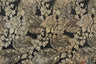 Botanical Bubble Metallic Jacquard Fabric - Metallic Vein Criss Cross Pattern, 54" Width, 4 Colors Available