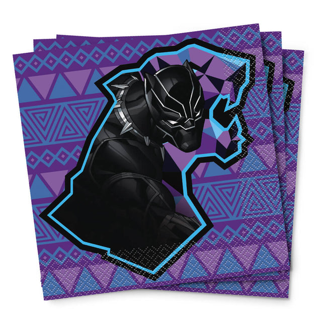Black Panther Luncheon Napkins 16 Pack