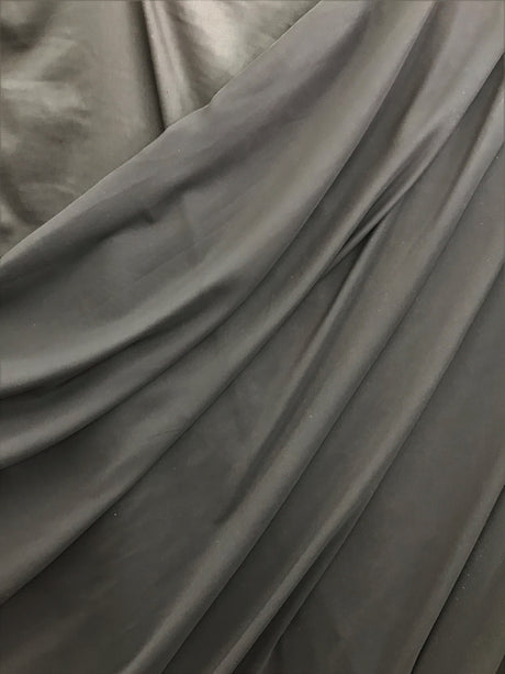 Black Chiffon Polyester Fabric - Black, Very Light Sheer, 59"-60" Width (1 Yard)