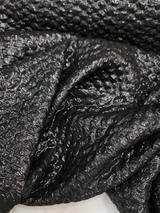Black Brocade Jacquard Fabric