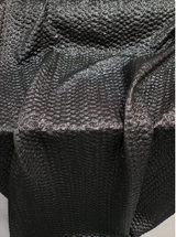 Black Brocade Jacquard Fabric