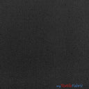 10 Oz 100 Percent Cotton Canvas Fabric - Bleached White, Dyed Black, 60" Wide (1 Yard)