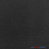 10 Oz 100 Percent Cotton Canvas Fabric - Bleached White, Dyed Black, 60" Wide (1 Yard)