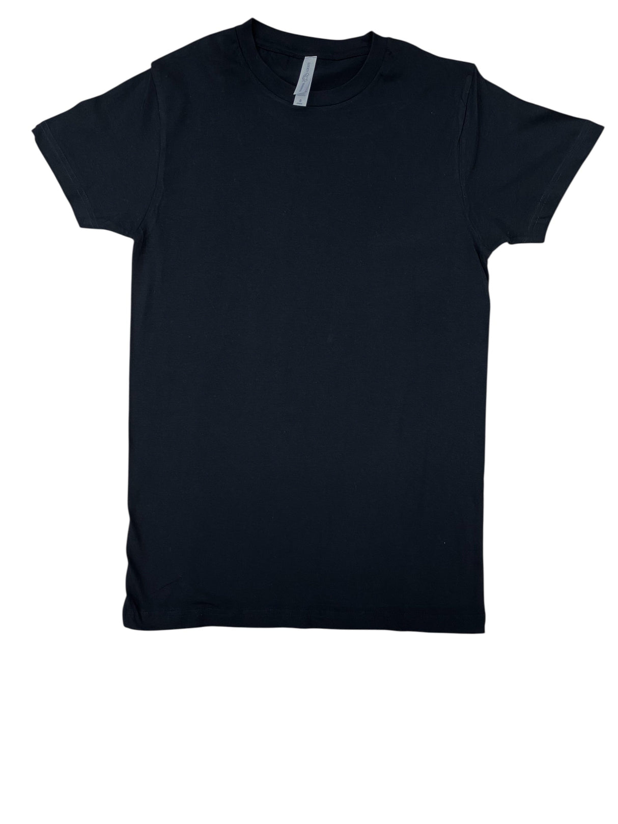Lucky Friends 1001 100% Cotton Fabric - Black, Round Neck, Lightweight 4.2 Oz, Tubular, 6 Sizes (1 Piece)