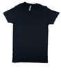 Lucky Friends 1001 100% Cotton Fabric - Black, Round Neck, Lightweight 4.2 Oz, Tubular, 6 Sizes (1 Piece)