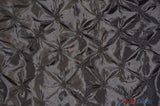 Pinwheel Button Taffeta Polyester Fabric - Pinwheel Button Texture, 48" Wide, Multiple Colors (1 Yard)