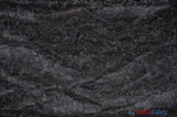 Swirl Organza Polyester Fabric - Embroidered Swirl Sheer, 52/54" Width, Multiple Colors (1 Yard)
