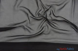 Double Georgette 100 Percent Polyester Fabric - Sheer Crepe Texture, 60" Width, Multiple Colors (1 Yard)