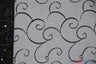 Ferial Organza Embroidery Polyester Fabric - Embroidered Floral Sheer With Sequins, 52/54" Width, Multiple Colors (1 Yard)