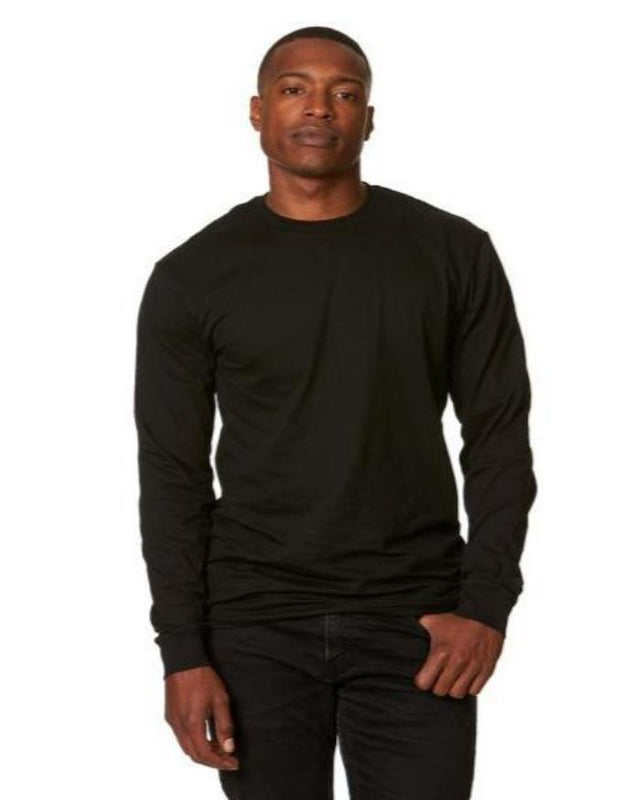 Lucky Friends 1501 Long Sleeve Cotton Fabric - Black, Adult Long Sleeve (1 Piece)