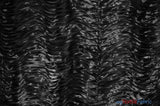 Australian Layered Puff Satin Fabric - 3D Layered Wave, Multiple Colors, 54" Width