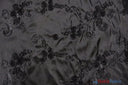 Ribbon Taffeta Polyester Fabric - Embroidered Ribbon Cord, Multiple Colors, 54" Width (1 Yard)