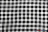 Picnic Checkers Polyester Fabric - Gingham Checkered, 1" X 1", 58/60" Width (1 Yard)