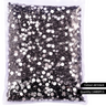 Big Bag Hot Fix Rhinestones - Jet Black, Stone Sizes 2MM/6SS, 3MM/10SS, 4MM/16SS, 5MM/20SS, 6MM/30SS (1 Bag)