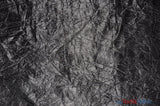 Silky Crush Satin Polyester Fabric - Crushed Charmeuse Satin, Multiple Colors, 54" Width (1 Yard)