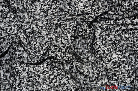 Spider Web Sequins Polyester Fabric - Metallic Web Sequins, Sheer, 54" Wide (1 Yard)