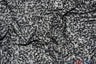 Spider Web Sequins Polyester Fabric - Metallic Web Sequins, Sheer, 54" Wide (1 Yard)