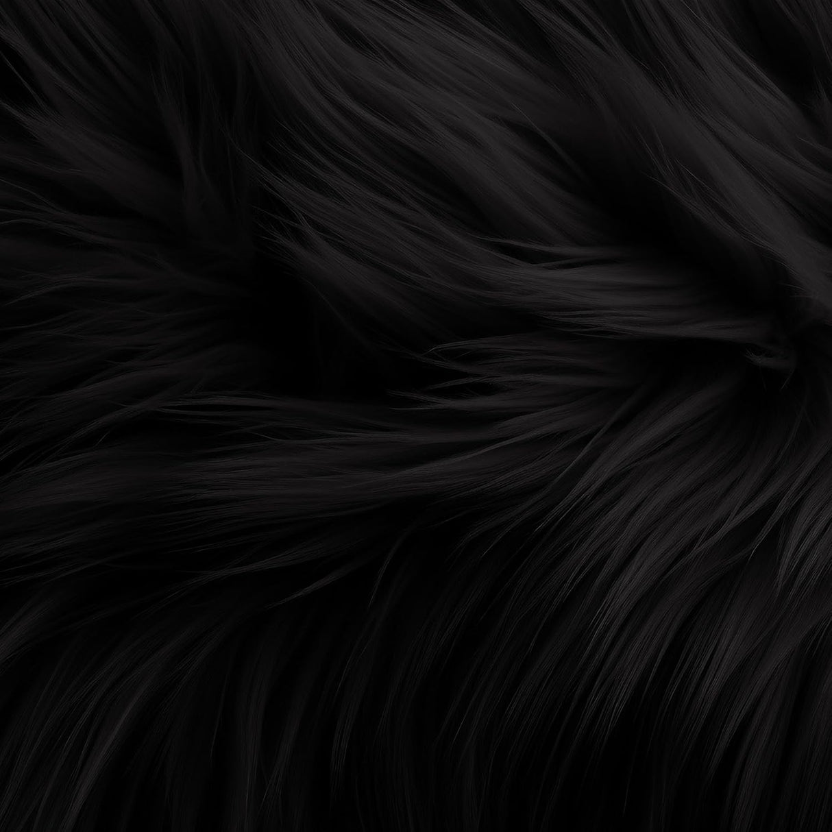 Faux Fur Shaggy Fabric Squares