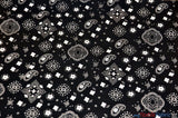 Bandana Cotton Print Polyester Cotton Broadcloth Fabric - Multiple Colors, 58/60" Width (1 Yard)