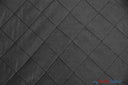 Taffeta Pintuck Fabric - 4" X 4" Diamond Pattern, 58" Width, Multiple Colors (1 Yard)