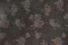 Embossed Floral Lurex Polyester Fabric - Metallic Embossed Floral Texture, 54" Width, 3 Colors (1 Yard)