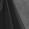 Black Mirror Crystal Organza Fabric