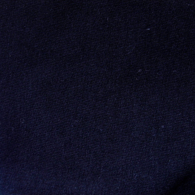 Black Bamboo Cotton Spandex French Terry Fabric