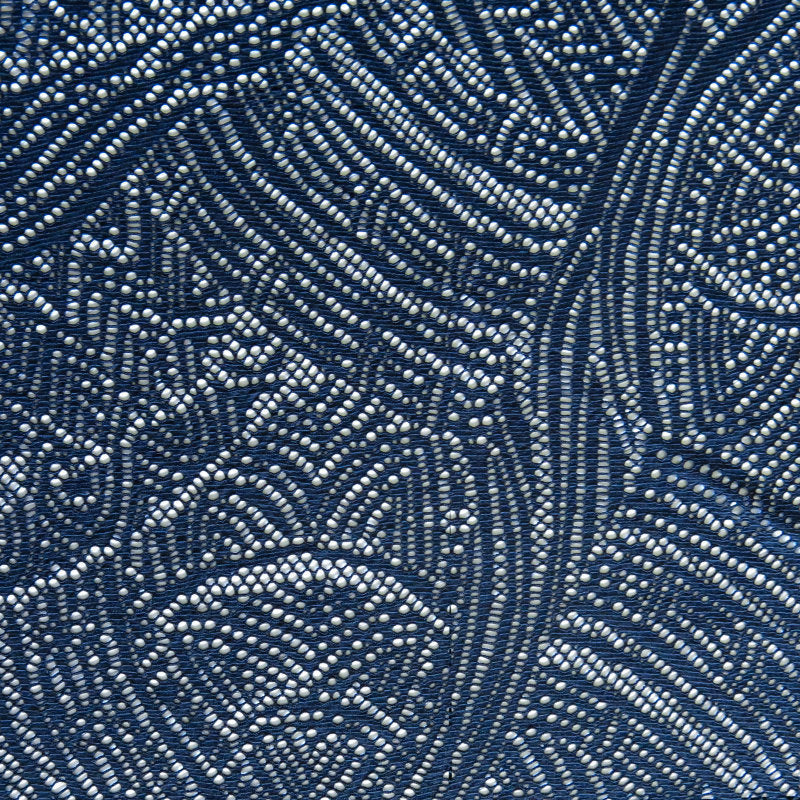 Black Stretch Lace Poly Lycra Fabric 18" Remnant