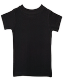 Lucky Friends 801 Toddler Cotton T-Shirt Fabric - Black, Toddler Graphic Print (6 Months To 5T)