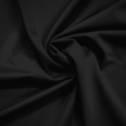 Repreve Recycled Polyester Spandex Knit Fabric - Black